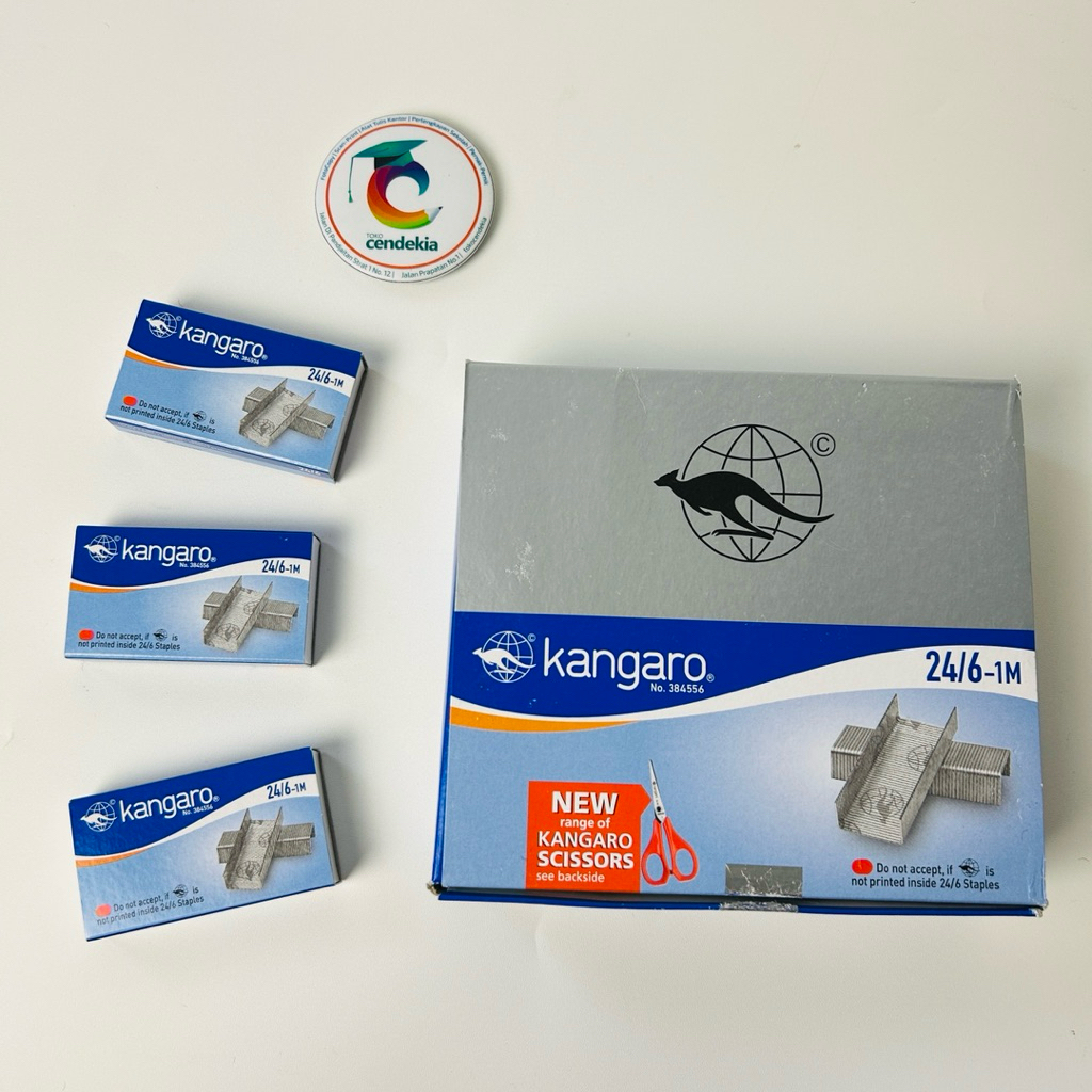 

Isi Stapler Staples KANGARO 24/6-1M No. 3