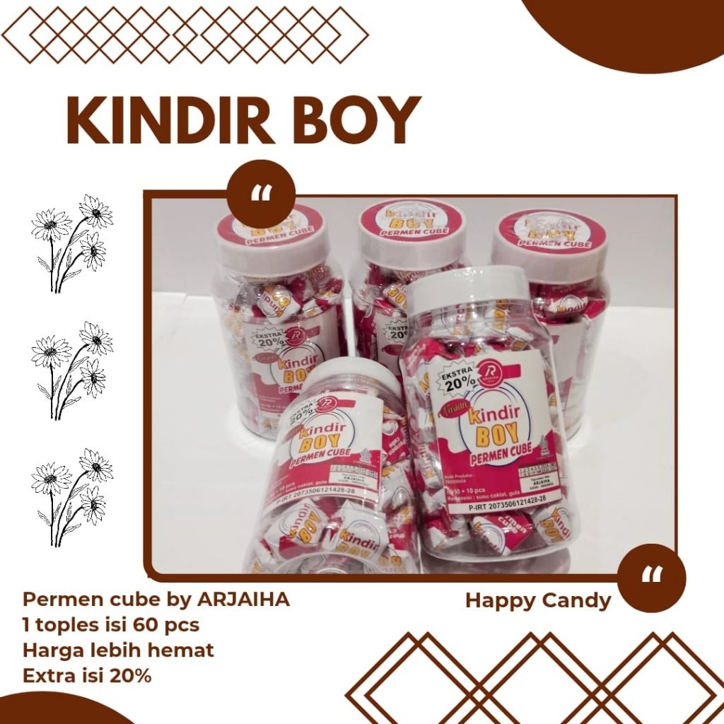 

Candy Cube KINDIR BOY Permen Cube Viral Milo