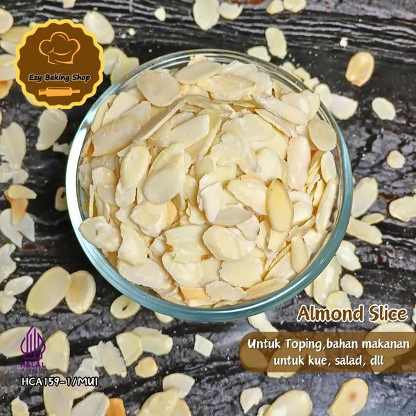 

Kacang Almond Slice 1kg 'MENTAH' Default