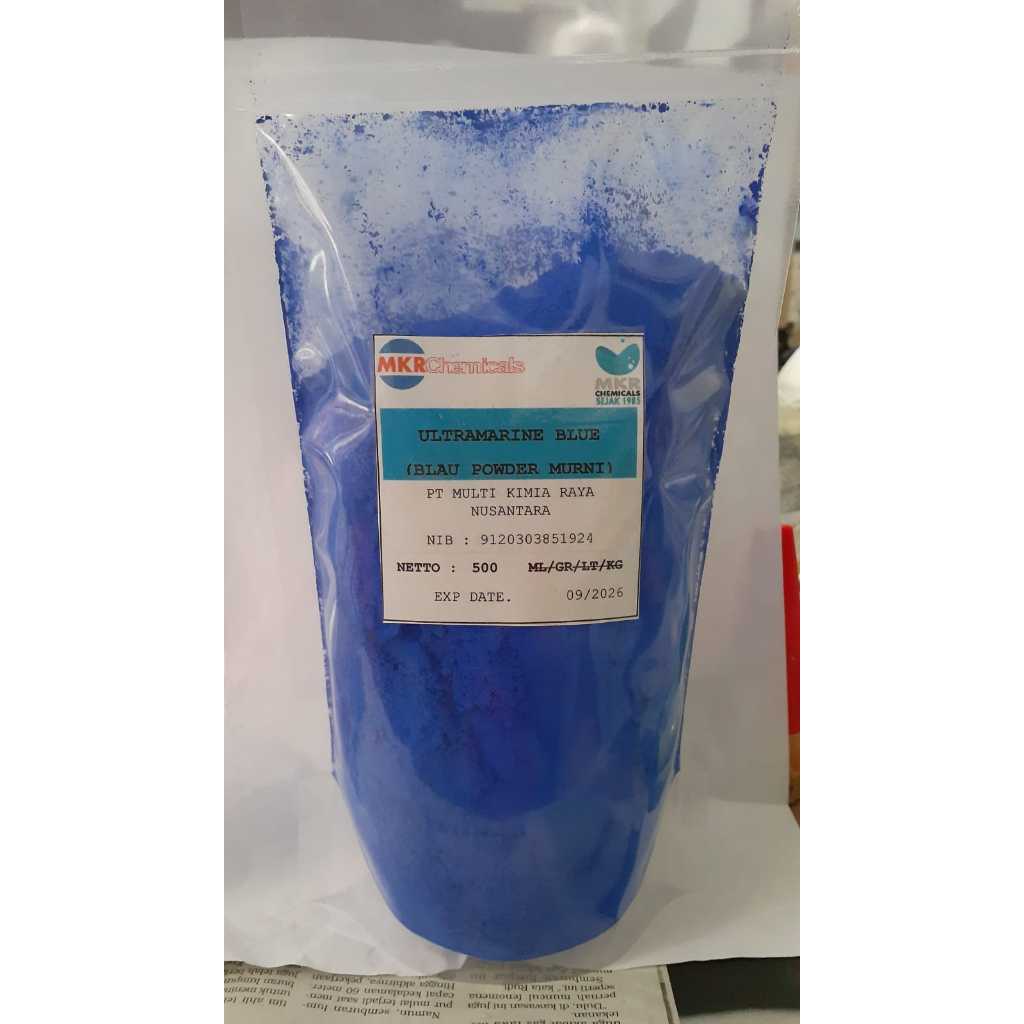 

ULTRAMARINE BLUE / BLAU POWDER MURNI - 500GR