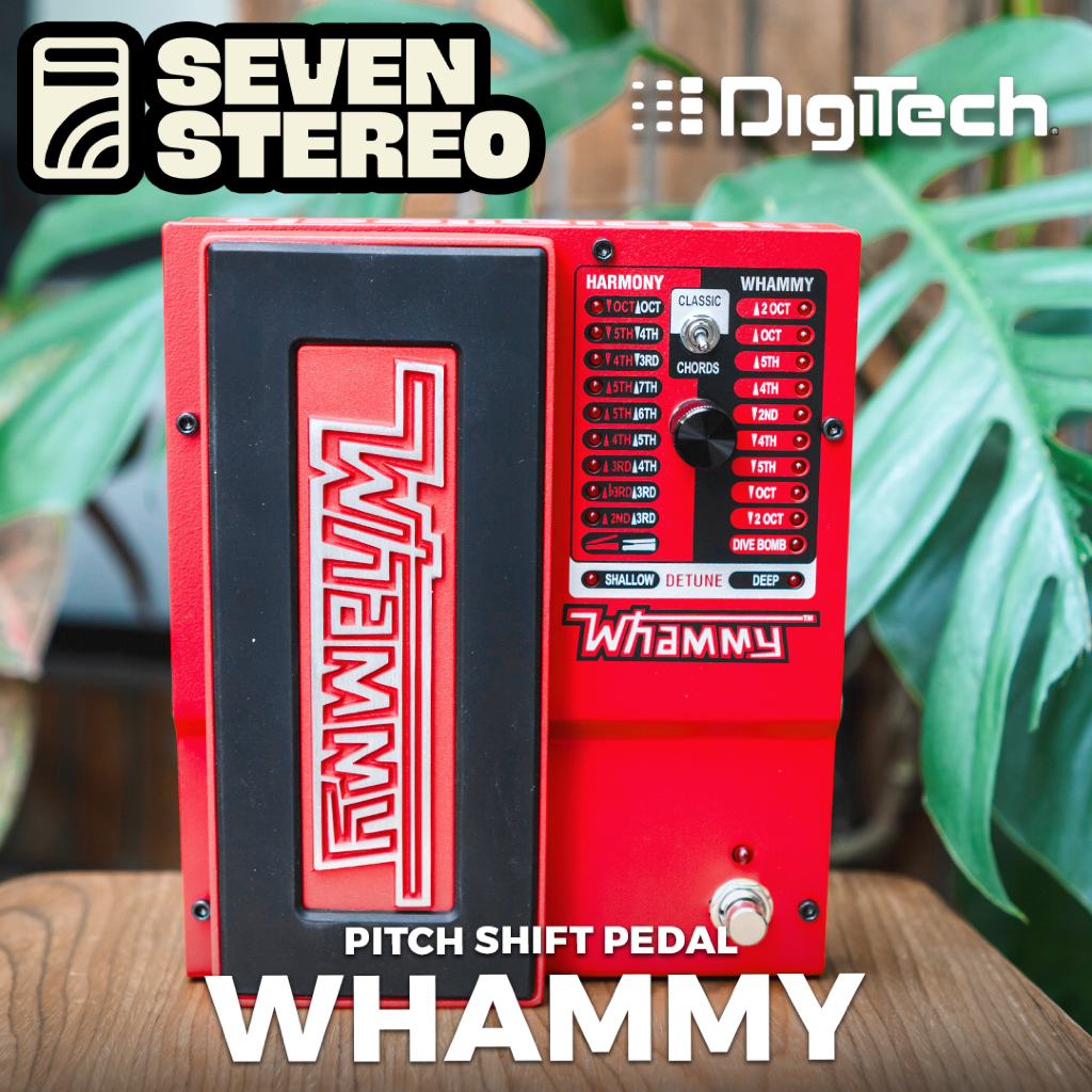 DIGITECH Whammy 2 Mode Pitch Shift Effect with True Bypass