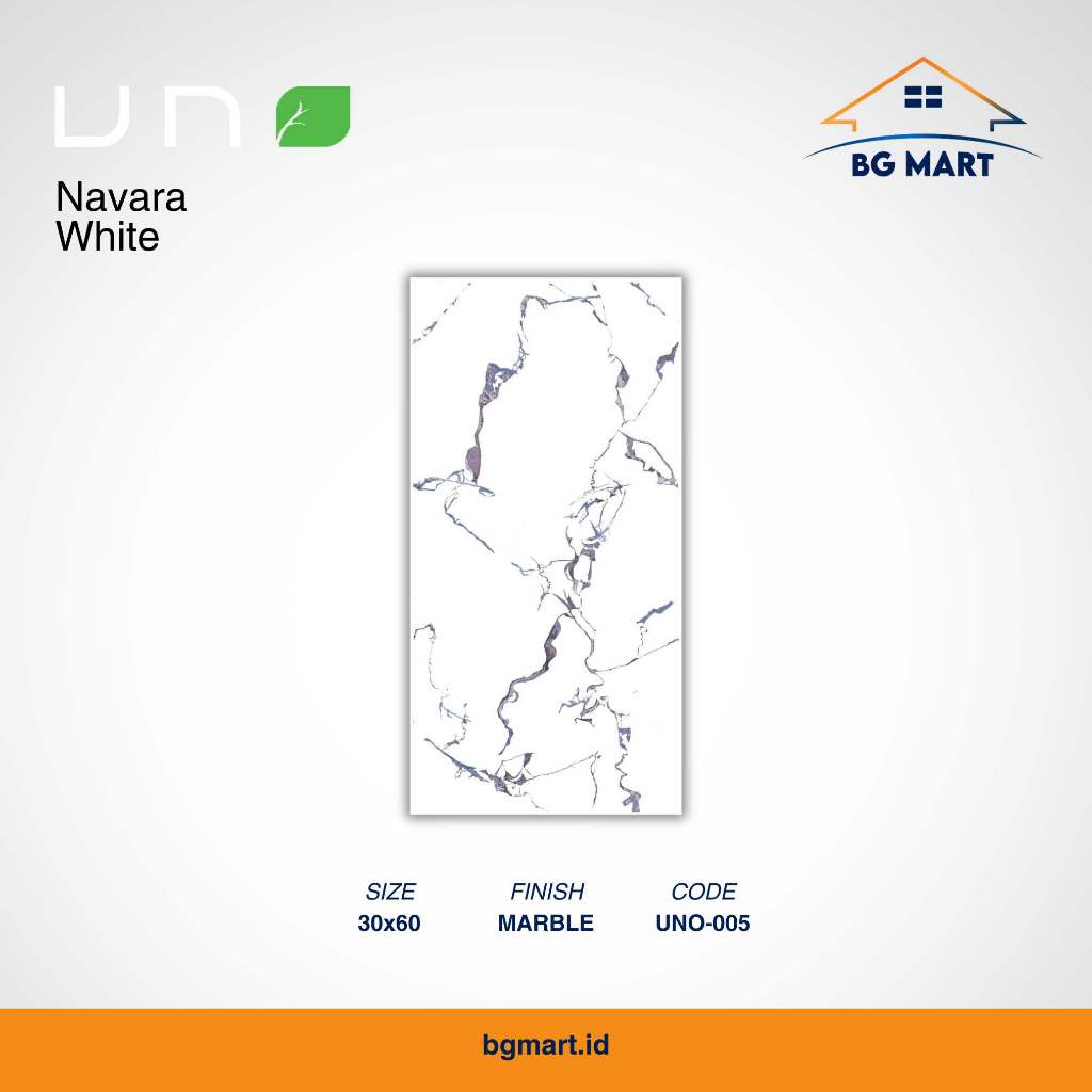 UNO Keramik Dinding 30x60 Navara White