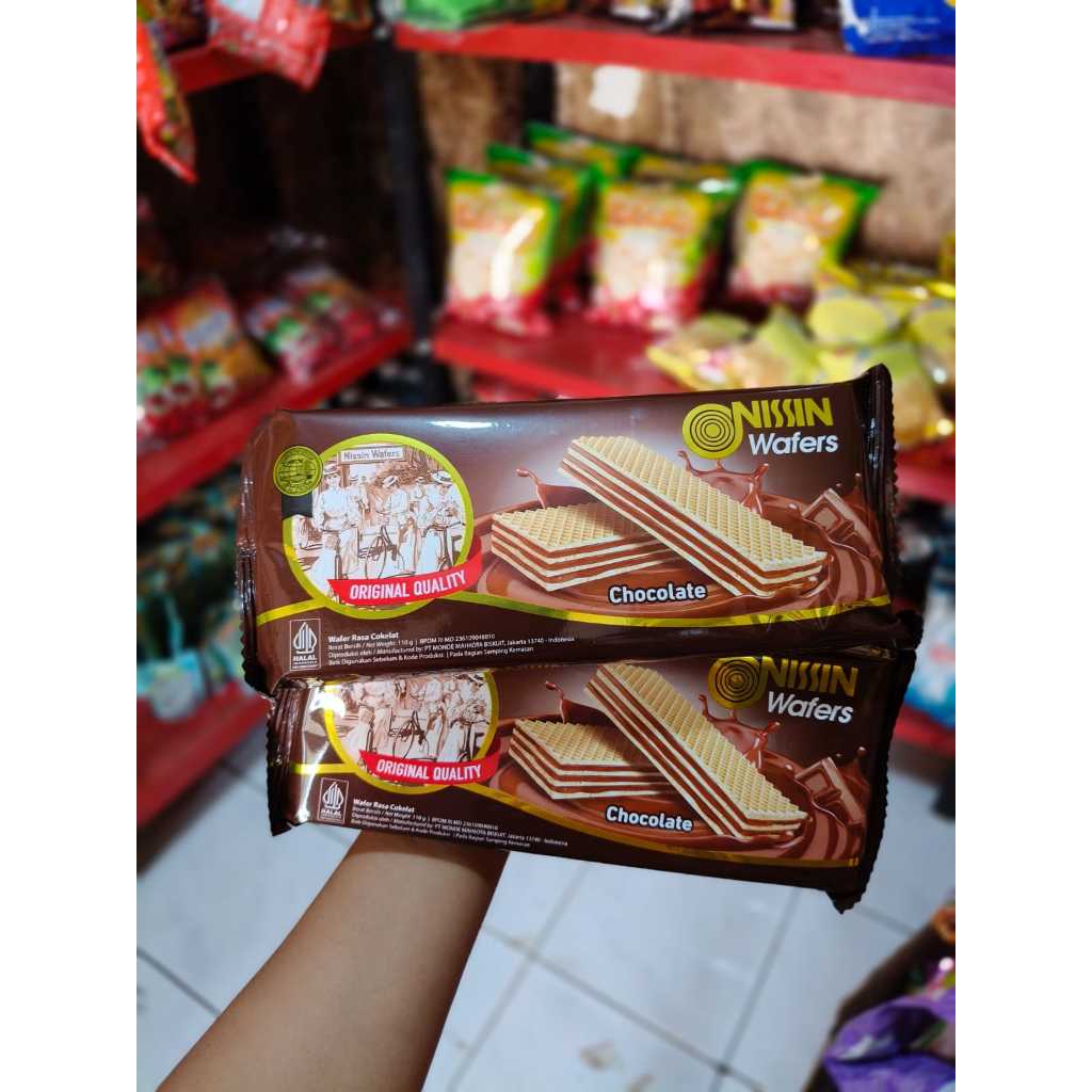 

Nissin Wafer Chocolate - Makanan Ringan Kue Wafer Coklat