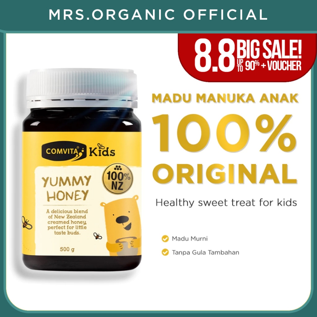 

COMVITA Kids Yummy Honey 500 gr - madu manuka anak murni new zealand