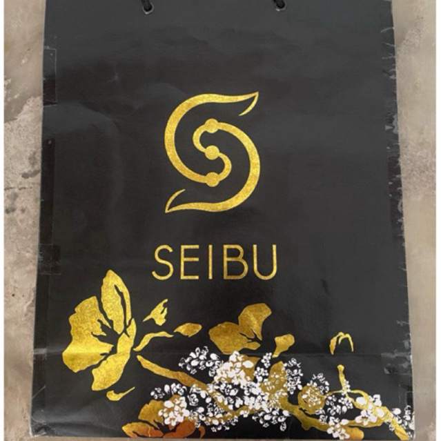 

PAPER BAG SEIBU (black)
