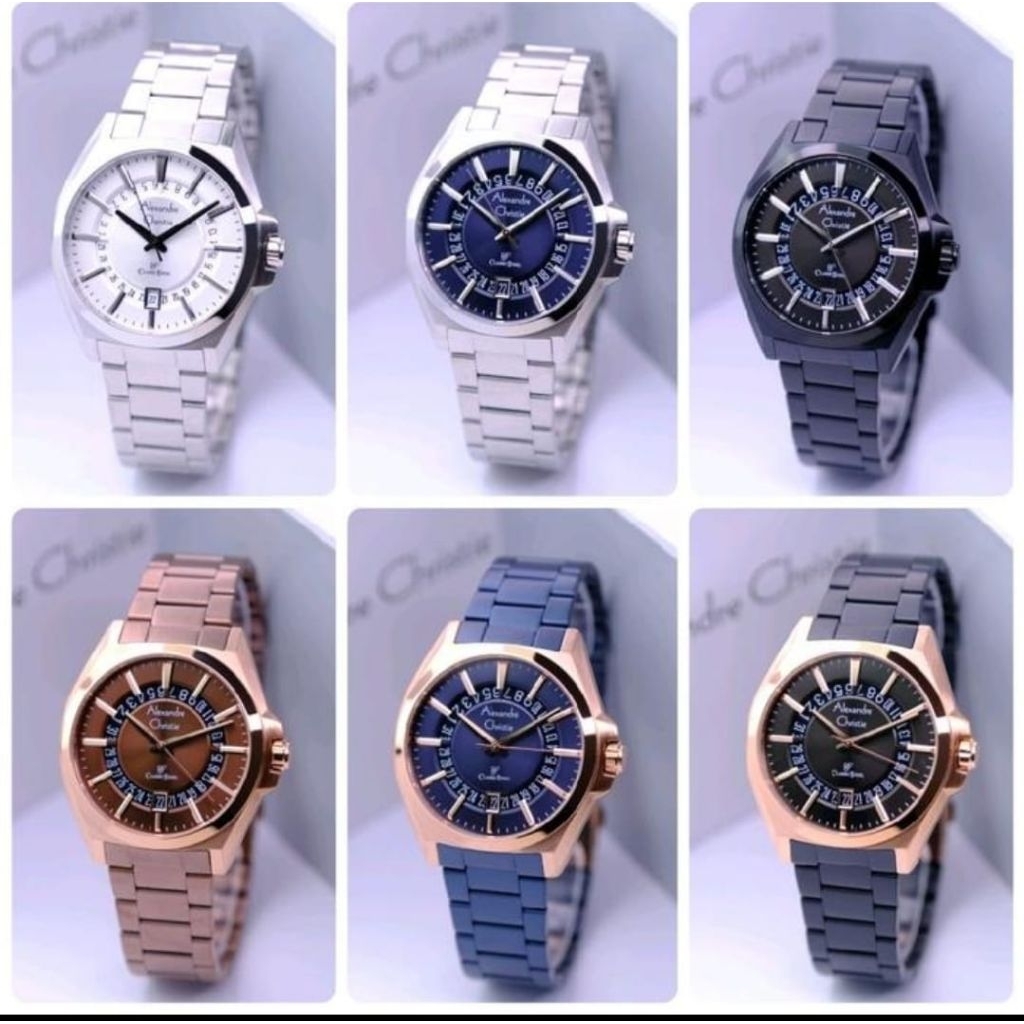 JAM TANGAN PRIA ALEXANDRE CHRISTIE AC 8688 AC8688 ORIGINAL
