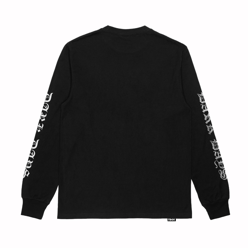 Troy Company Longsleeve Tshirt Black Dark Days - Kaos Hitam Lengan Panjang LSD 3201