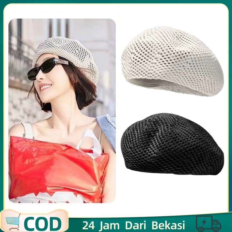 Topi Baret Korea Topi Baret Wanita Korean Style Topi Wanita Korean Style