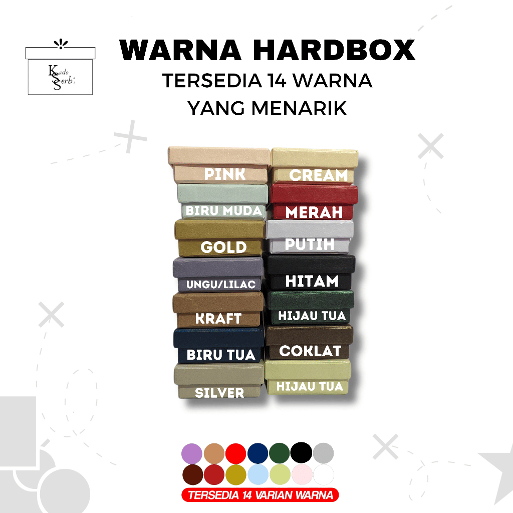 

Hardbox Uk 24x3x3 cm Warna putih