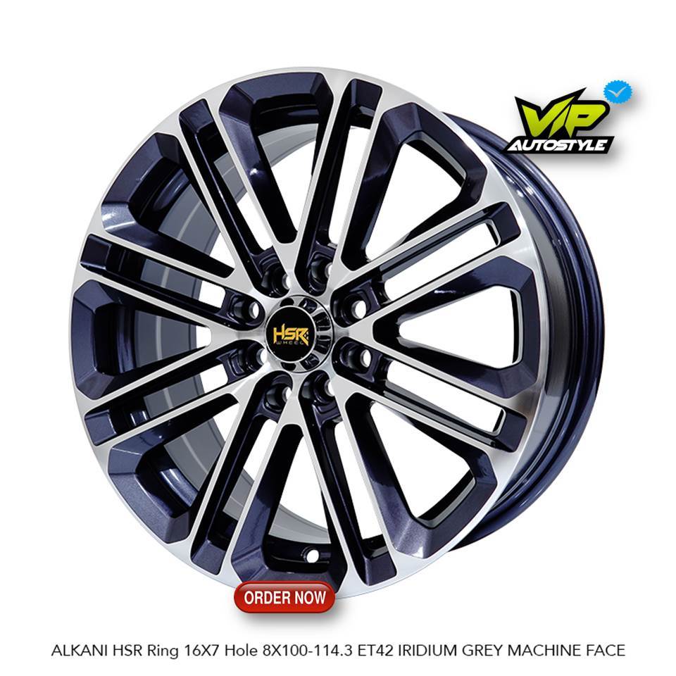 HSR R16 BALENO YARIS AGYA CALYA RING 16 HSR ALKANI LUBANG 4 - HSR WHEEL KELAPA GADING
