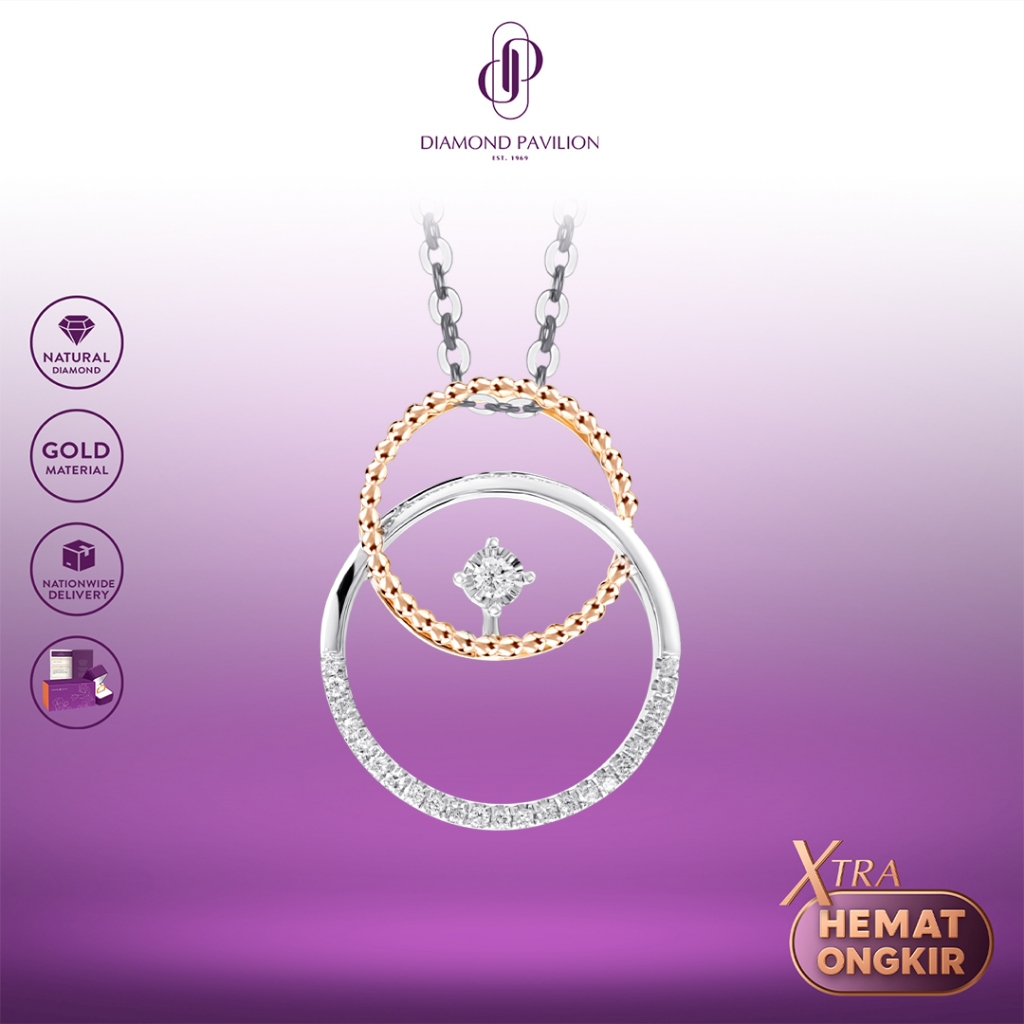 Diamond Pavilion Liontin Berlian Kailie Pendant