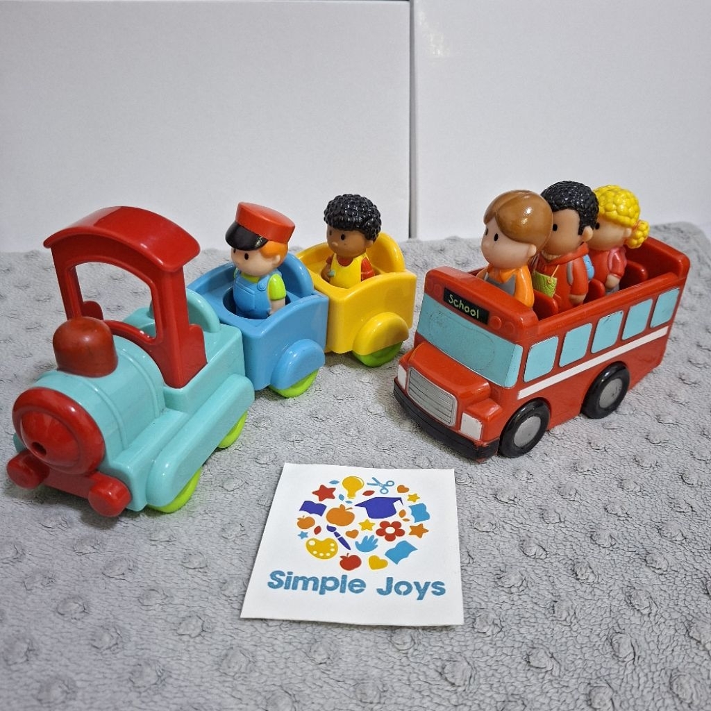 Happyland ELC Train and School Bus