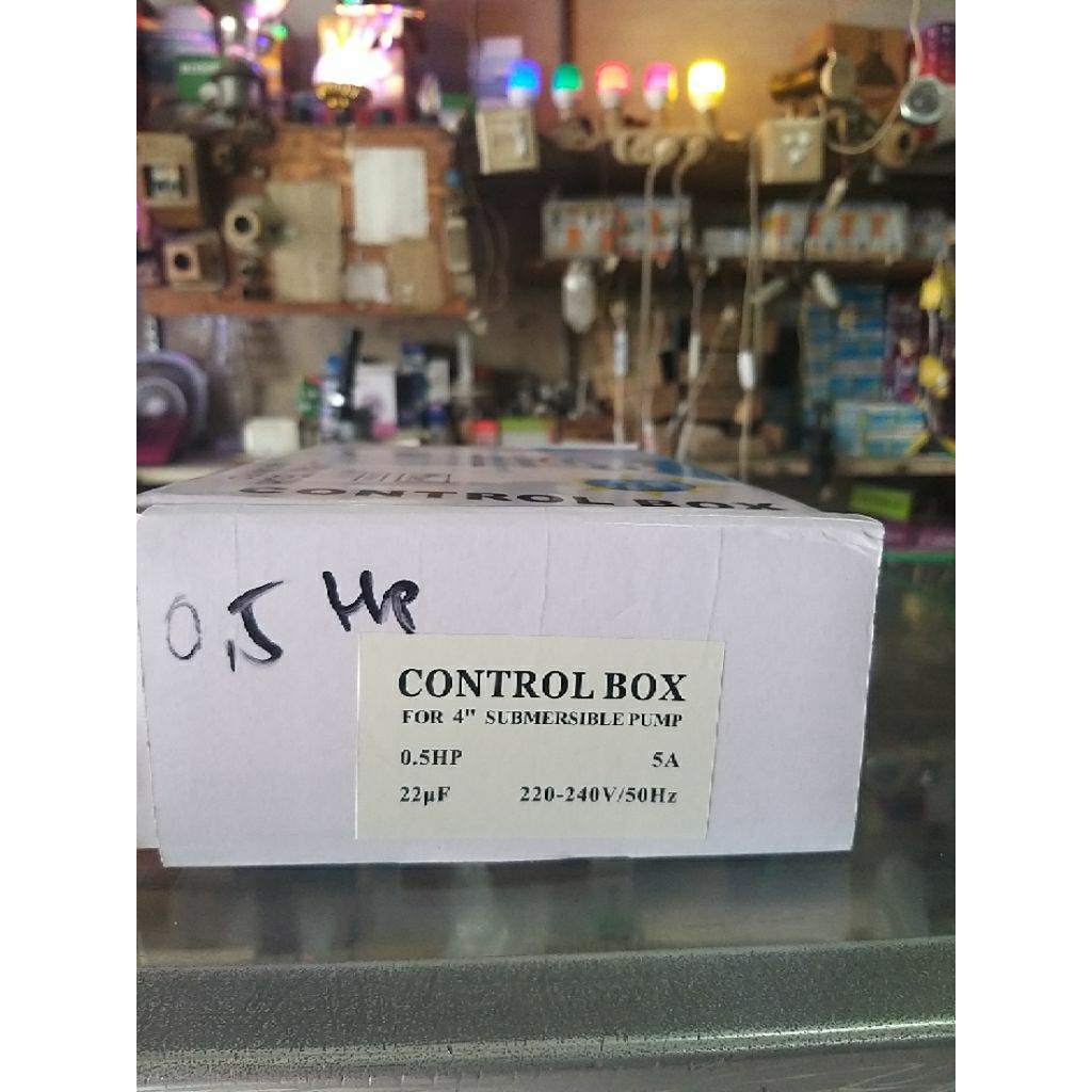 Control Box 0,5 HP
