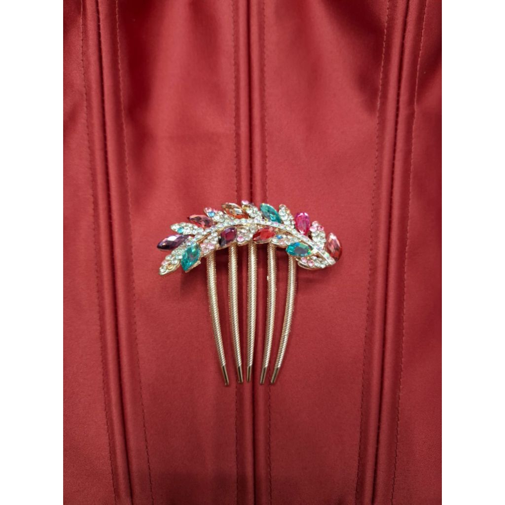 Tusuk Sanggul +Tusuk Konde +Tusuk rambut Premium Korea Mutiara Pelangi