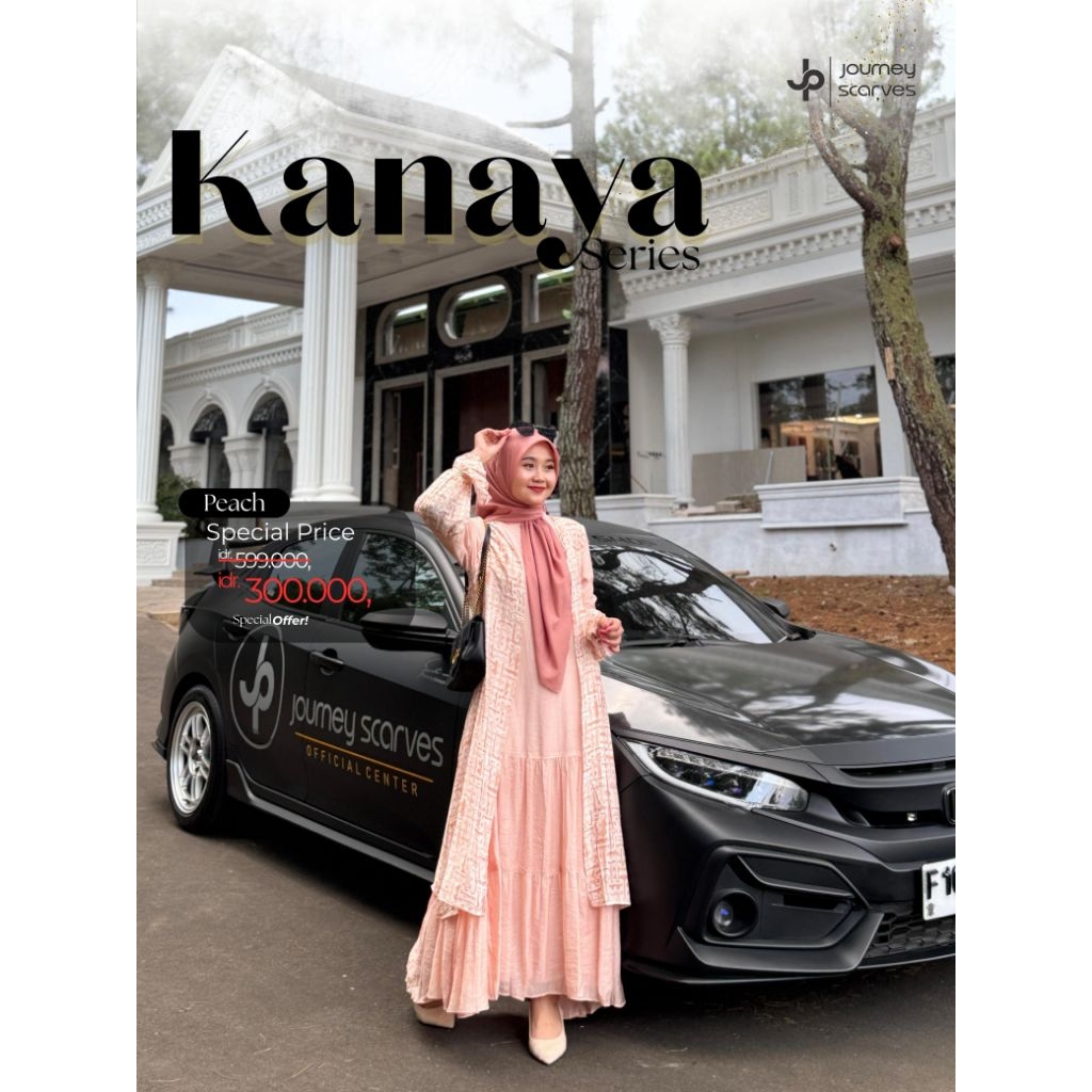 gamis by Journey✔️gamis Kanaya Series by Journey,gamis motif, gamis journey