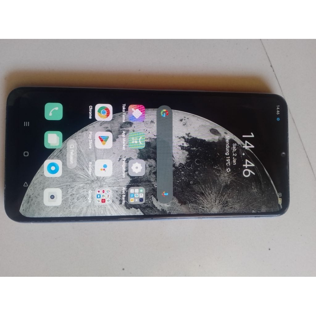 hp Oppo a16 ram 4/64GB normal batre irit berkualitas sinyal 4G