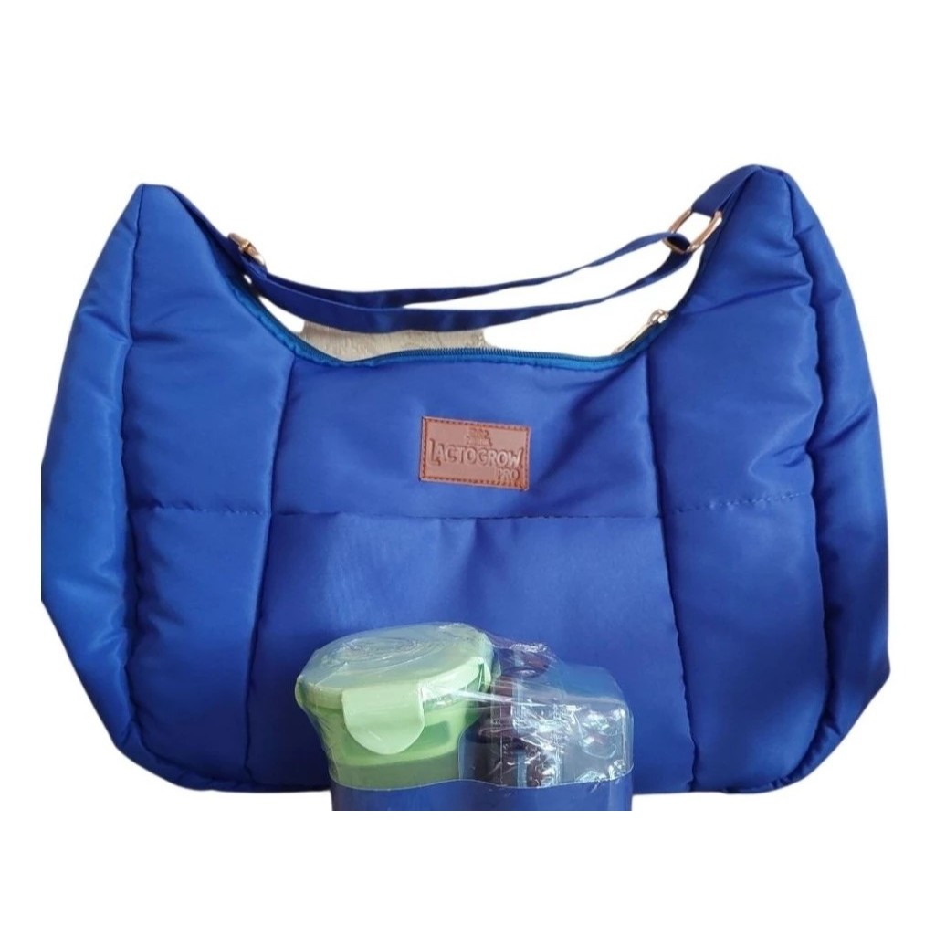 Small Puffer Bag Lactogrow / Tatebag / Tas wanita [BABY MILK SHOP]