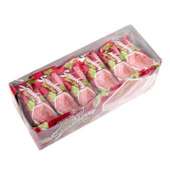 

[oddsolshop] pekanbaru/Apollo Cake Strawberry 24 PCS - 432GR