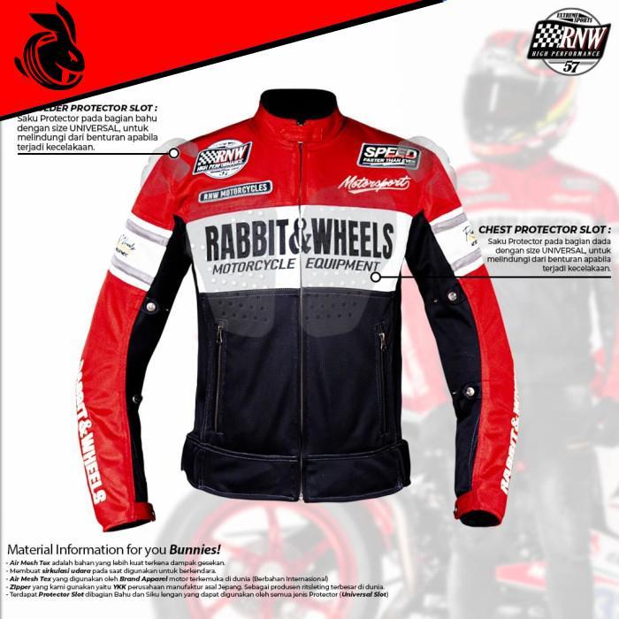 Rabbit and Wheels New Combo Red Jacket