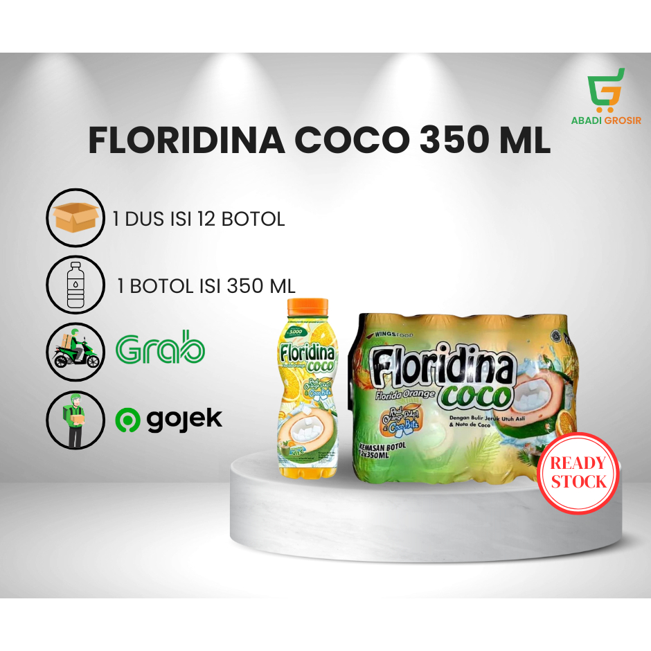 

FLORIDINA COCO 350ML ISI 12 BOTOL (1 DUS/1 PACK) MURAH