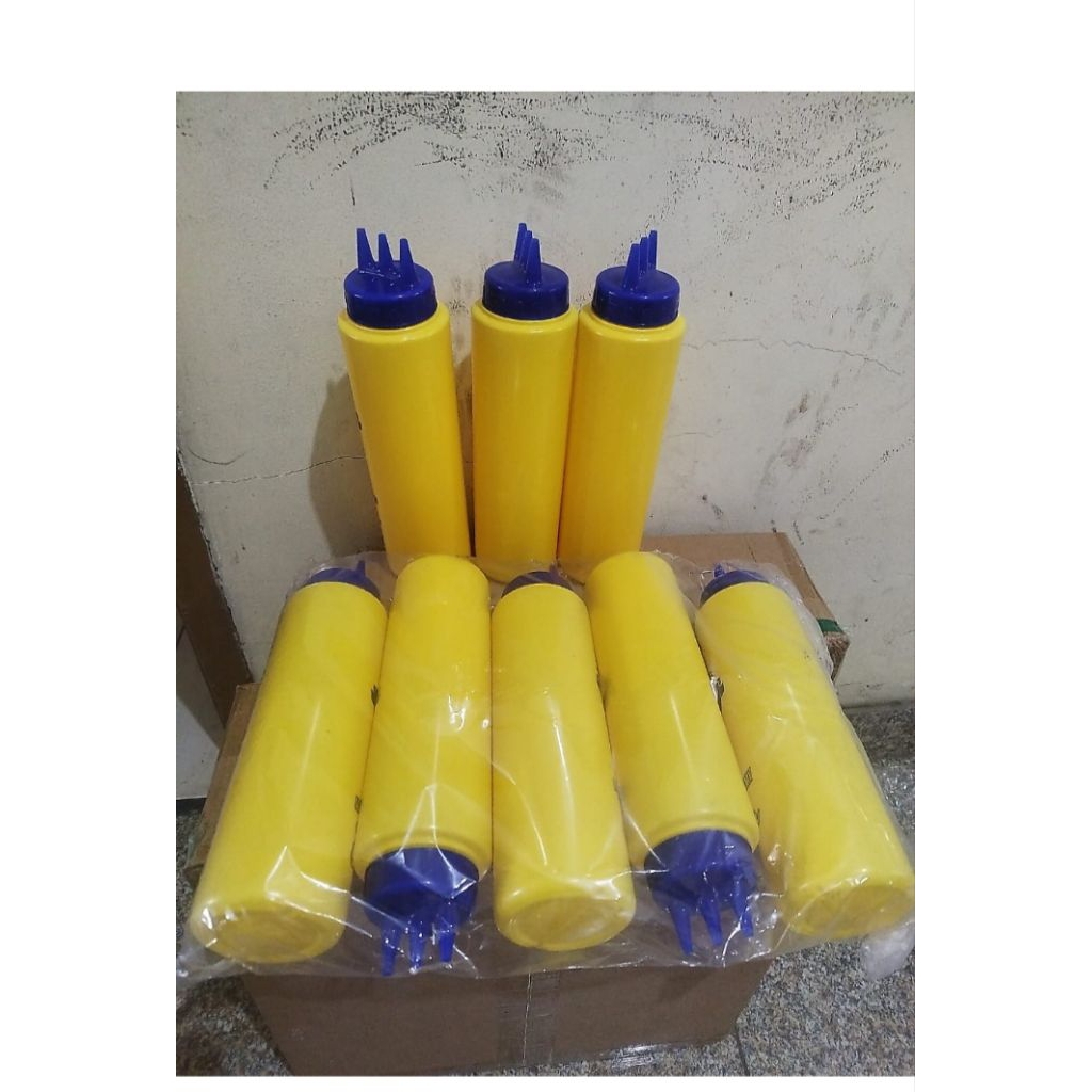 Botol saus/kecap/mayonaise lubang 3