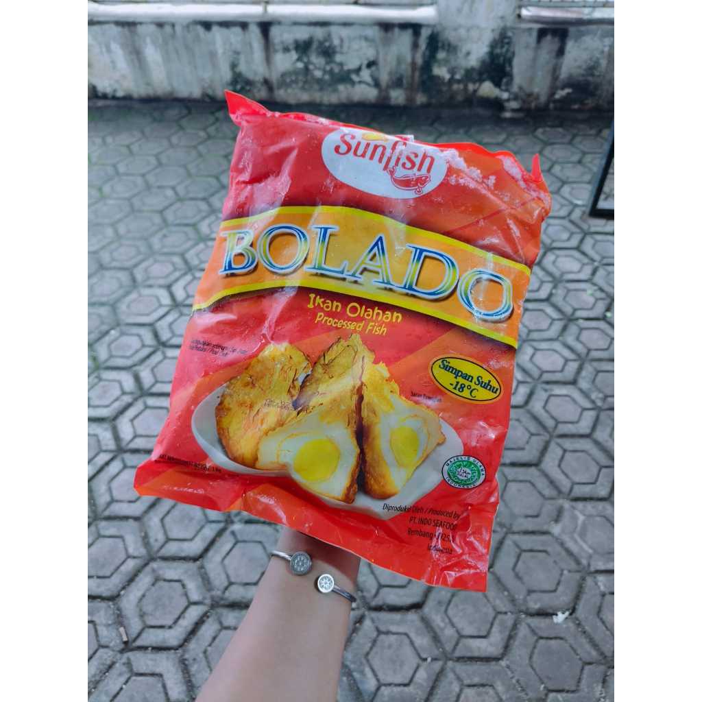 

BOLADO IKAN OLAHAN - SUNFISH - KEMASAN 1 KILO / 1 KG