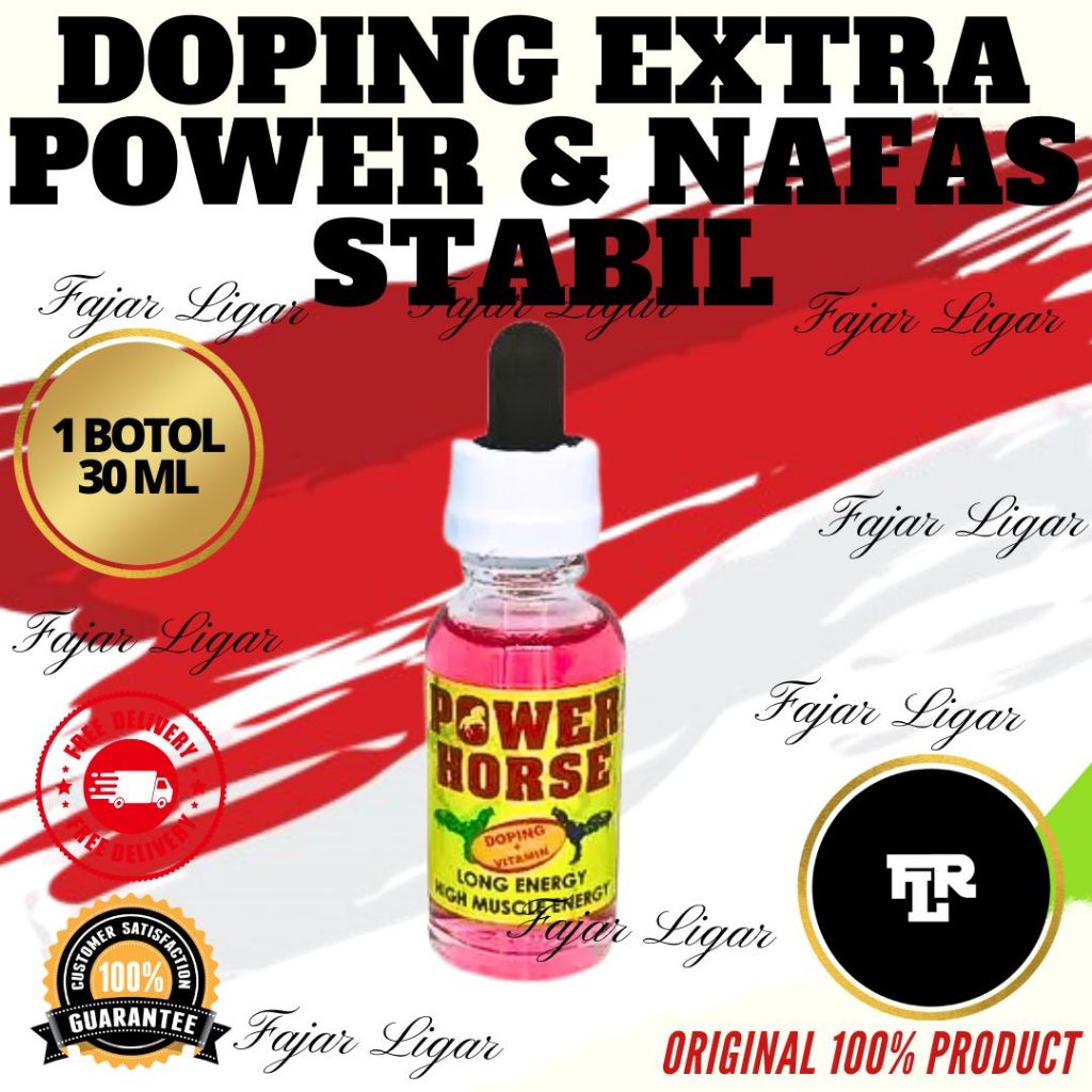 DOPING AYAM ATP POWER HORSE MENINGKATKAN TENAGA MENTAL AYAM AGRESIF