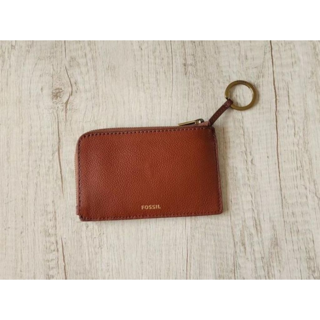 

Jori Zip Card Case Brown