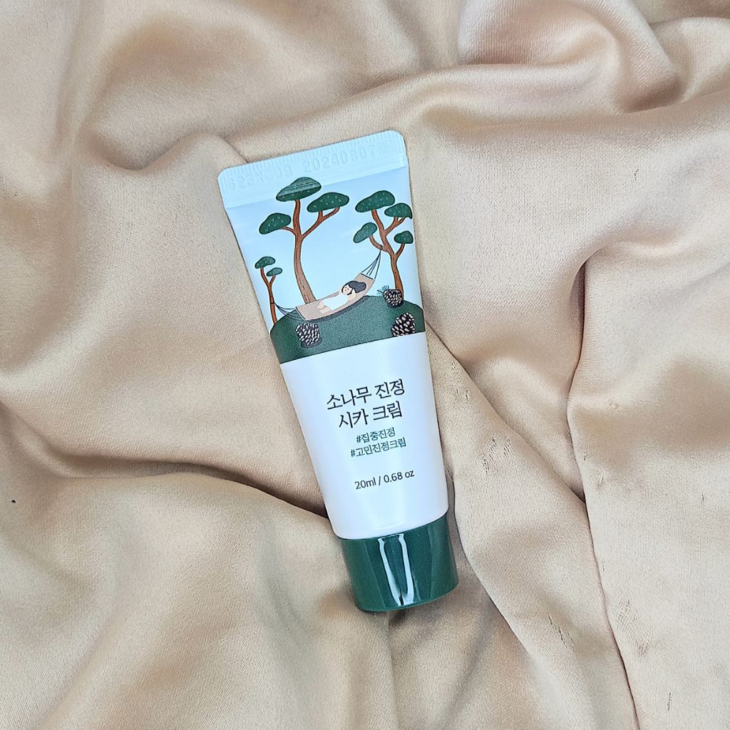 [TERMURAH] Round Lab Pine Calming Cica Cream 20ml Clearance Cuci Gudang Trial Travel Size Moisturize