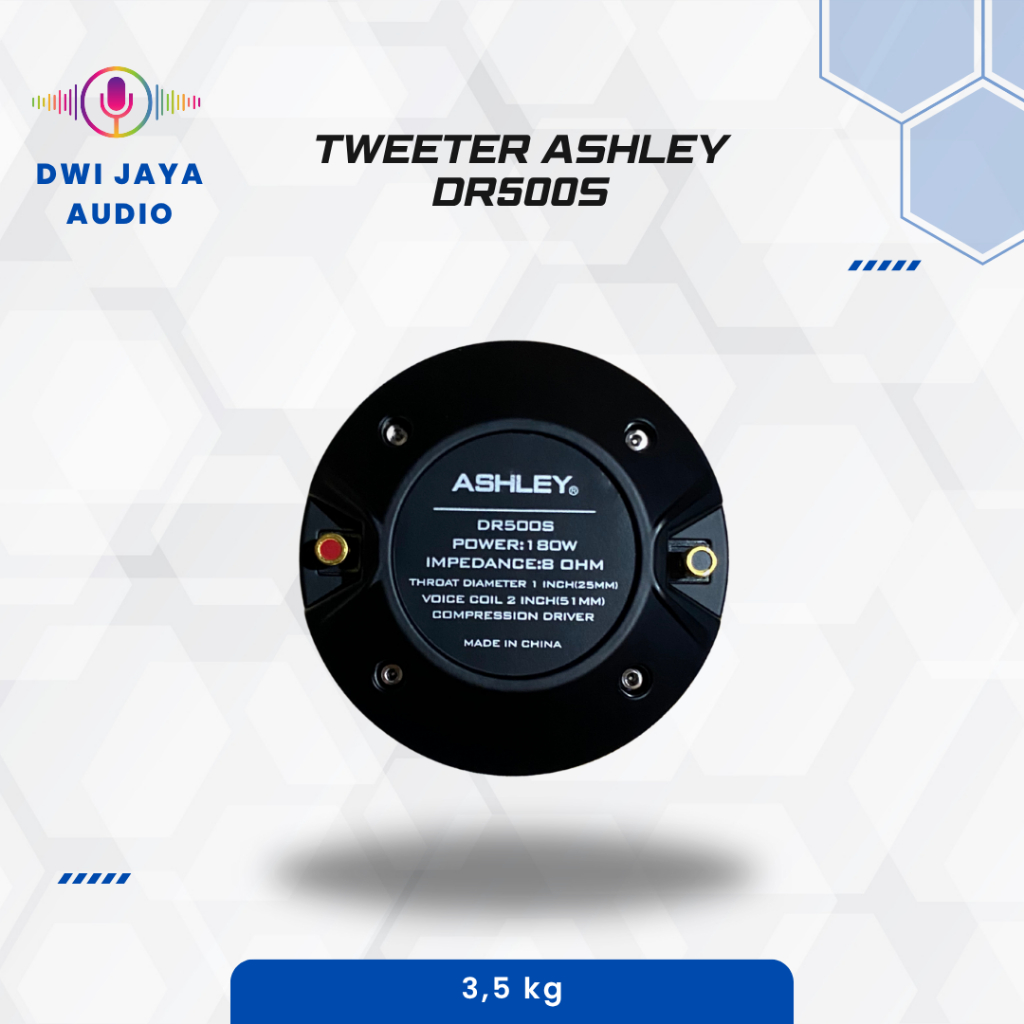 Tweeter Ashley DR500S  | Driver Twiter Ashley