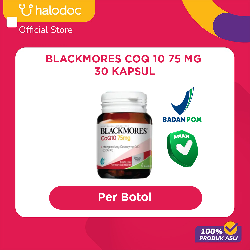 Blackmores Coq 10 75 mg 30 Kapsul