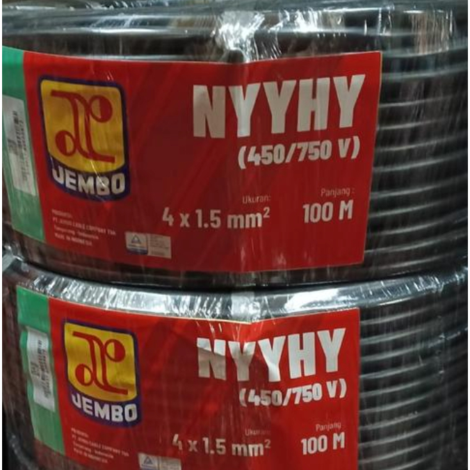 Kabel NYYHY 4 x 1.5 Jembo Per Meter