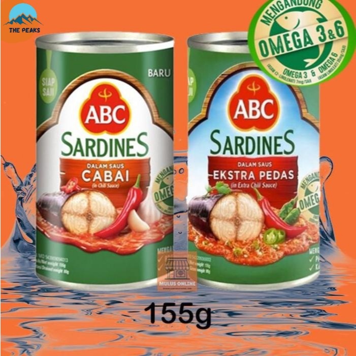 

(The Peaks) Sarden abc 155 gr - cabai