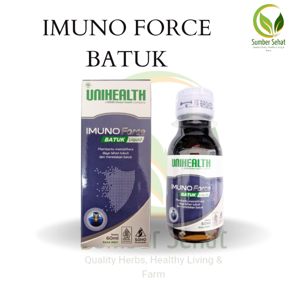 IMUNO FORCE BATUK LIQUID 60ML UNIHEALTH