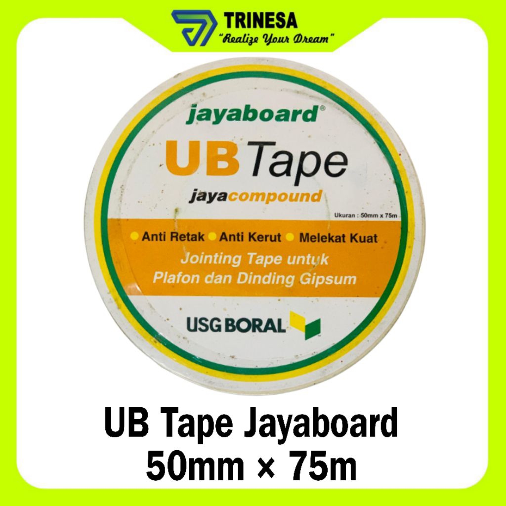 

UB Tape Jayaboard 50mm × 75m | Paper Tape