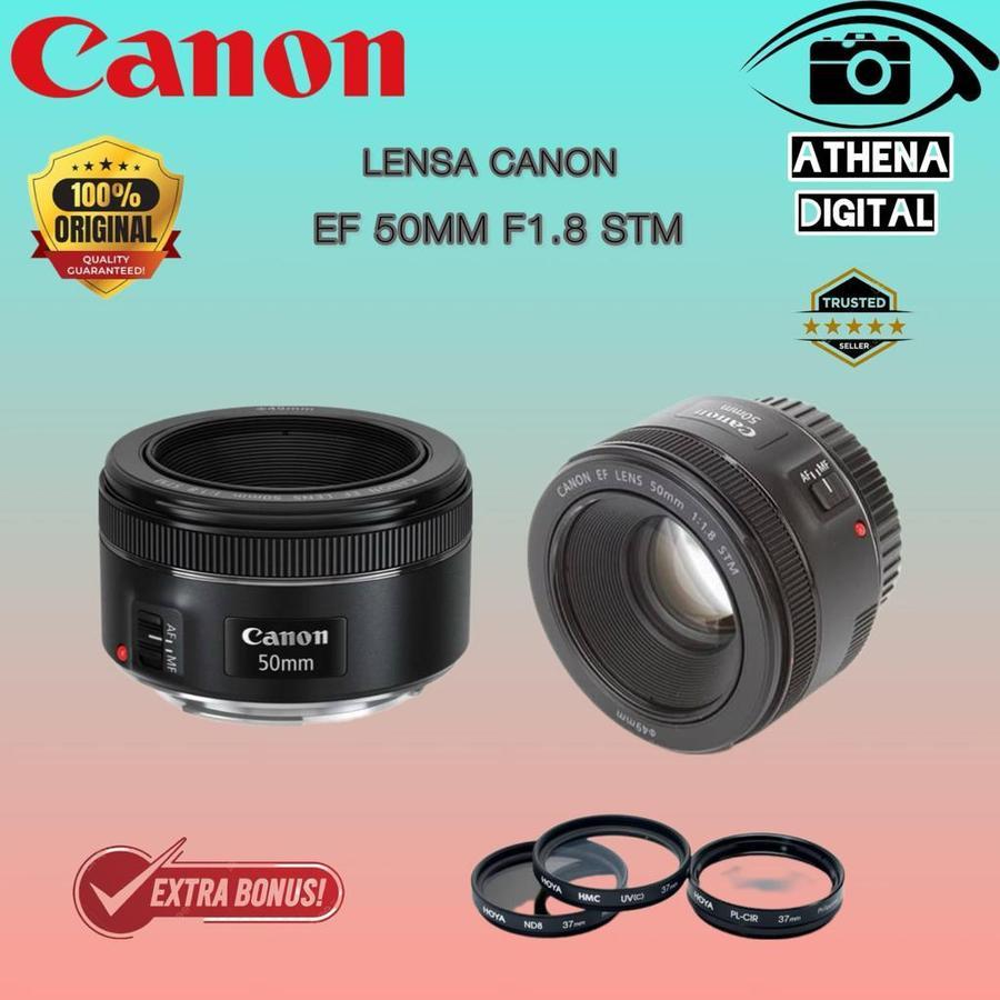 CANON EF 50MM F1.8 STM / LENSA CANON EF 50MM F1.8 STM