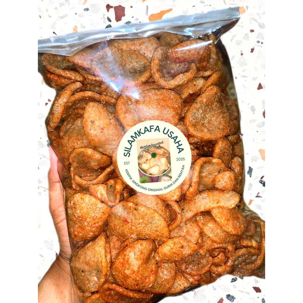 

KERUPUK JENGKOL PEDAS GURIH ENAK