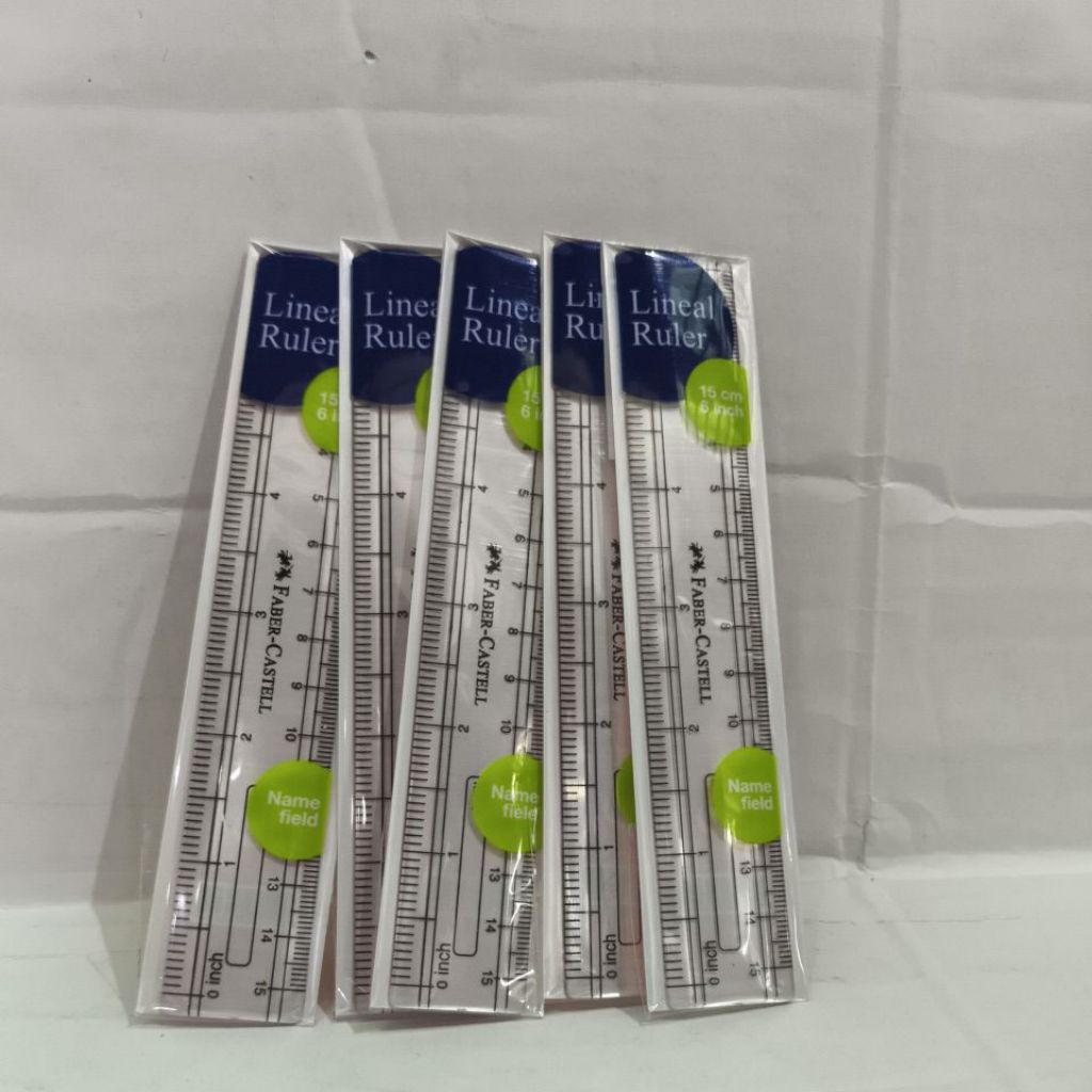 

PENGGARIS FABER CASTELL 15cm / pcs