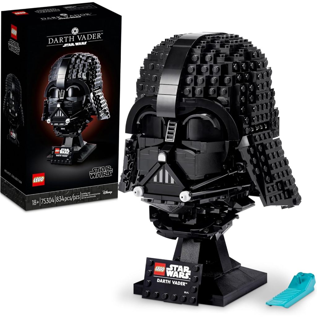 LEGO Star Wars Darth Vader Helmet Building Set, Mask Model Kit for Adults to Build and Display, Coll