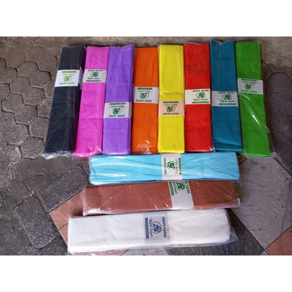 

(1 PACK/MURAH) KERTAS CRAFT KAPAL LAYAR / KERTAS KLOBOT / KERTAS DEKORASI / Kertas Madu Mongso