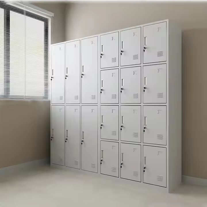 Locker Besi Lemari Loker Karyawan Lemari Loker Besi Locker Besi Loker Besi 1-12 Pintu Steel Locker