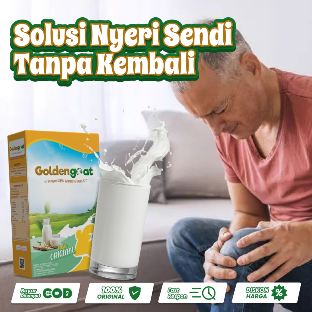 

Promo 5 Box Susu Etawa GoldenGoat Original – Nutrisi Alami untuk Tulang & Daya Tahan Tubuh