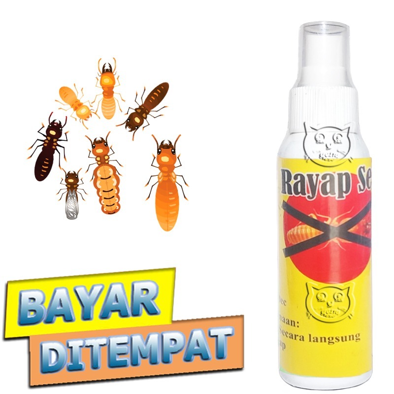 Obat Rayap Spray Termisida Racun Rayap Kayu Rumah Anti Serangga