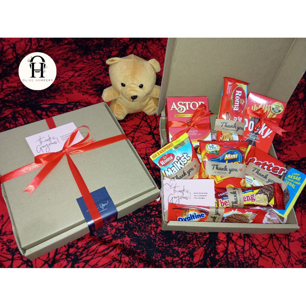 

Hampers Snack||Hampers lucu ||Snack ulang tahun