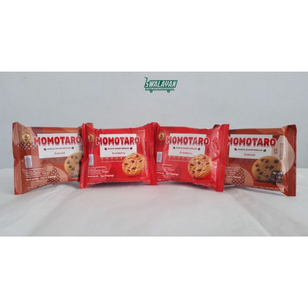 

Momotaro Cookies rasa Coklat dan Cranberry