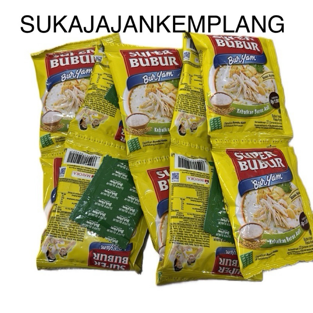 

(C1) SUPER BUBUR RENCENG 8pcs x 22g