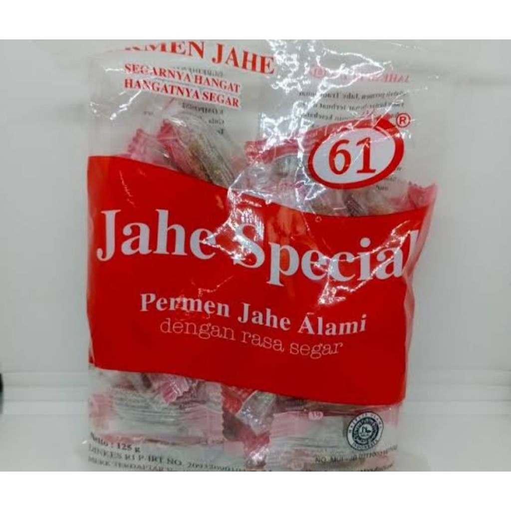 

Permen Jahe 61 Asli / Permen Jahe Melegakan Tenggorokan dan Mual