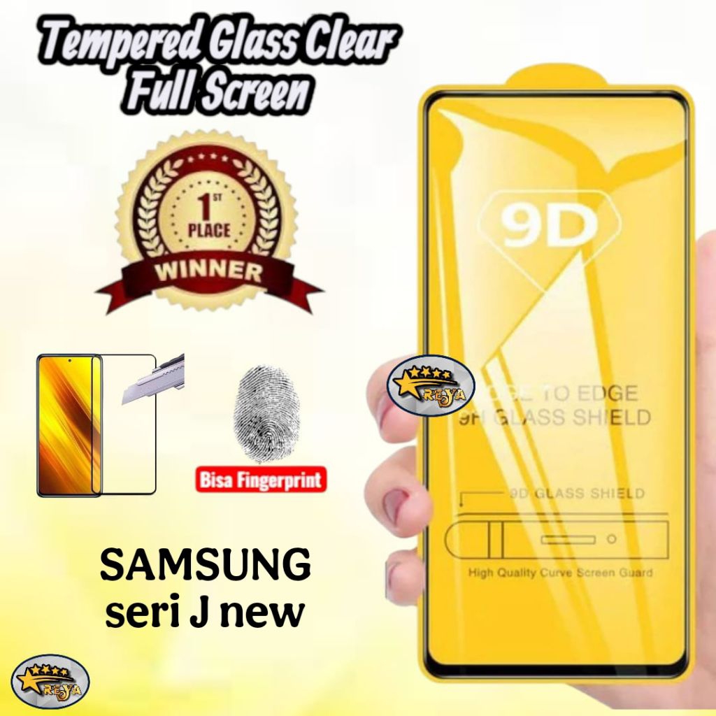 Tempered glass FULL 9D KACA anti gores  SAMSUNG J2  J5 J6 J7 J8 CORE PRO 2018 PRIME PRO PLUS TEMPERE