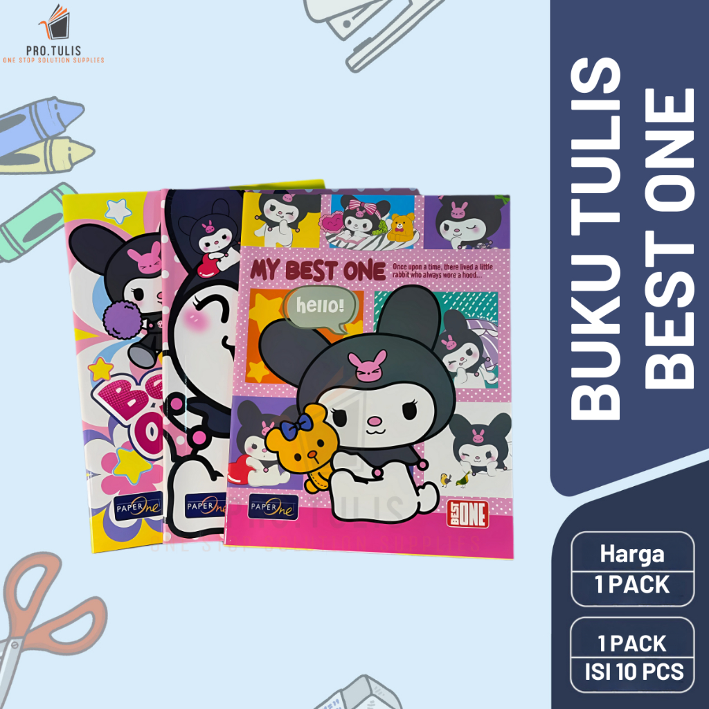 

[Whispers] BUKU TULIS KARAKTER LUCU 38/58 LEMBAR / BUKU TULIS SEKOLAH (1 PACK (ISI 10PCS)