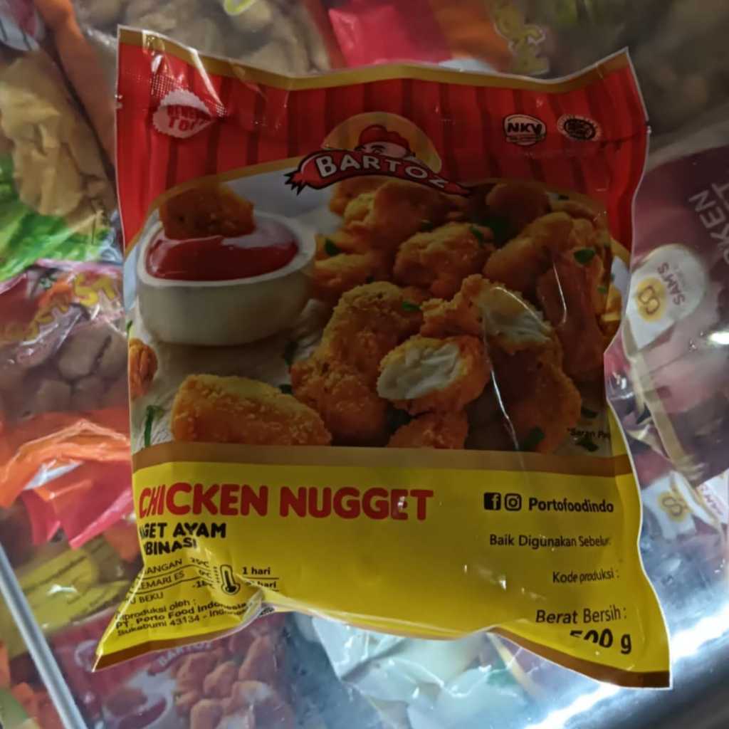 

Bartoz Chicken Nugget Ayam 250grm/500grm Zabir Frozen Food